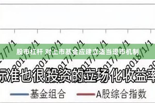 股市杠杆 对上市基金应建立适当退市机制